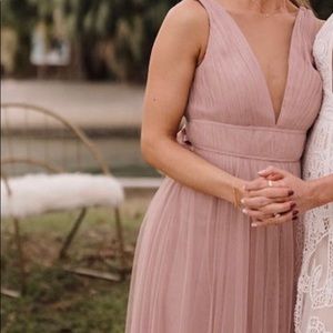 BHLDN Jenny Yoo Sarita Dress Whipped Size 0 petite